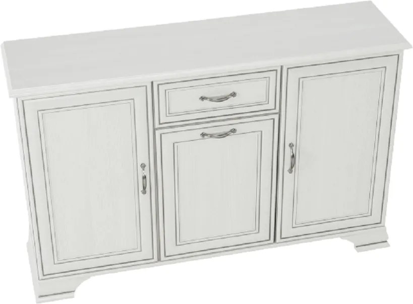 Kombinált komód 3D1S, woodline bézs, TIFFY 08