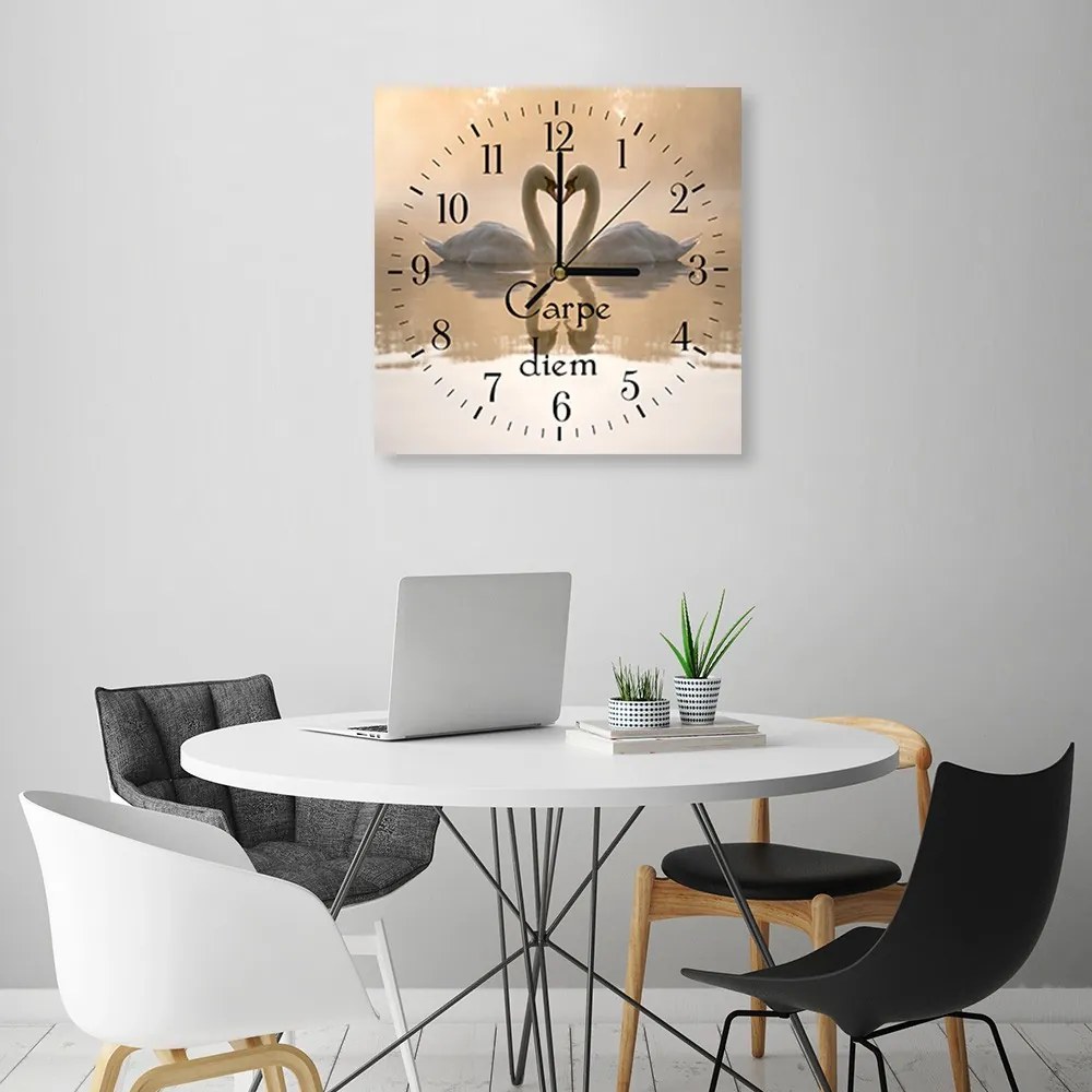 Gario Falióra szerelmes hattyúk Méret: 80 x 80 cm