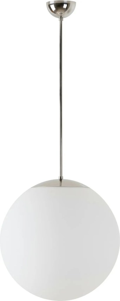 Osmont ADR45325 Adria P3 függesztett üveglámpa rozsdamentes acél polírozott fehér IP4