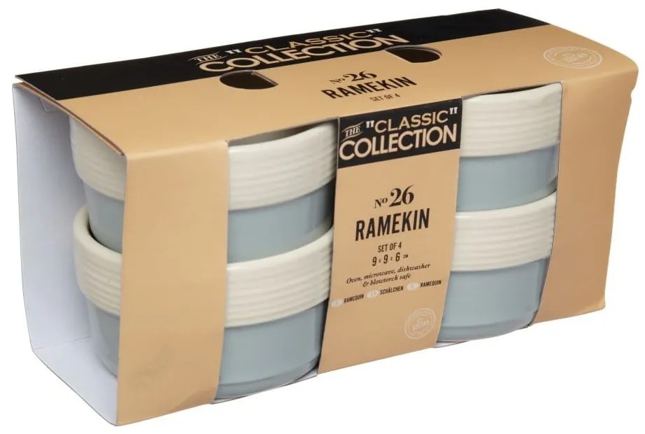 Classic Collection 4 db-os kerámia sütőtálka szett, ⌀ 9 cm - Kitchen Craft