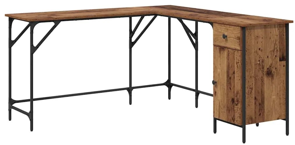 Asztal Öreg fa 141 x 141 x 75 cm Faanyag