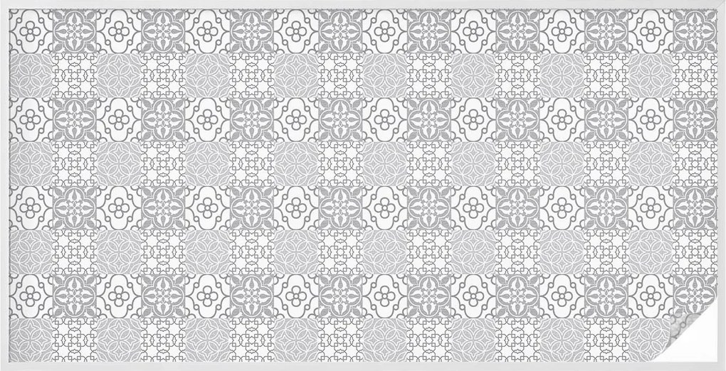 Öntapadós Ablakfólia Adatvédelem Klasszikus minták 200x100