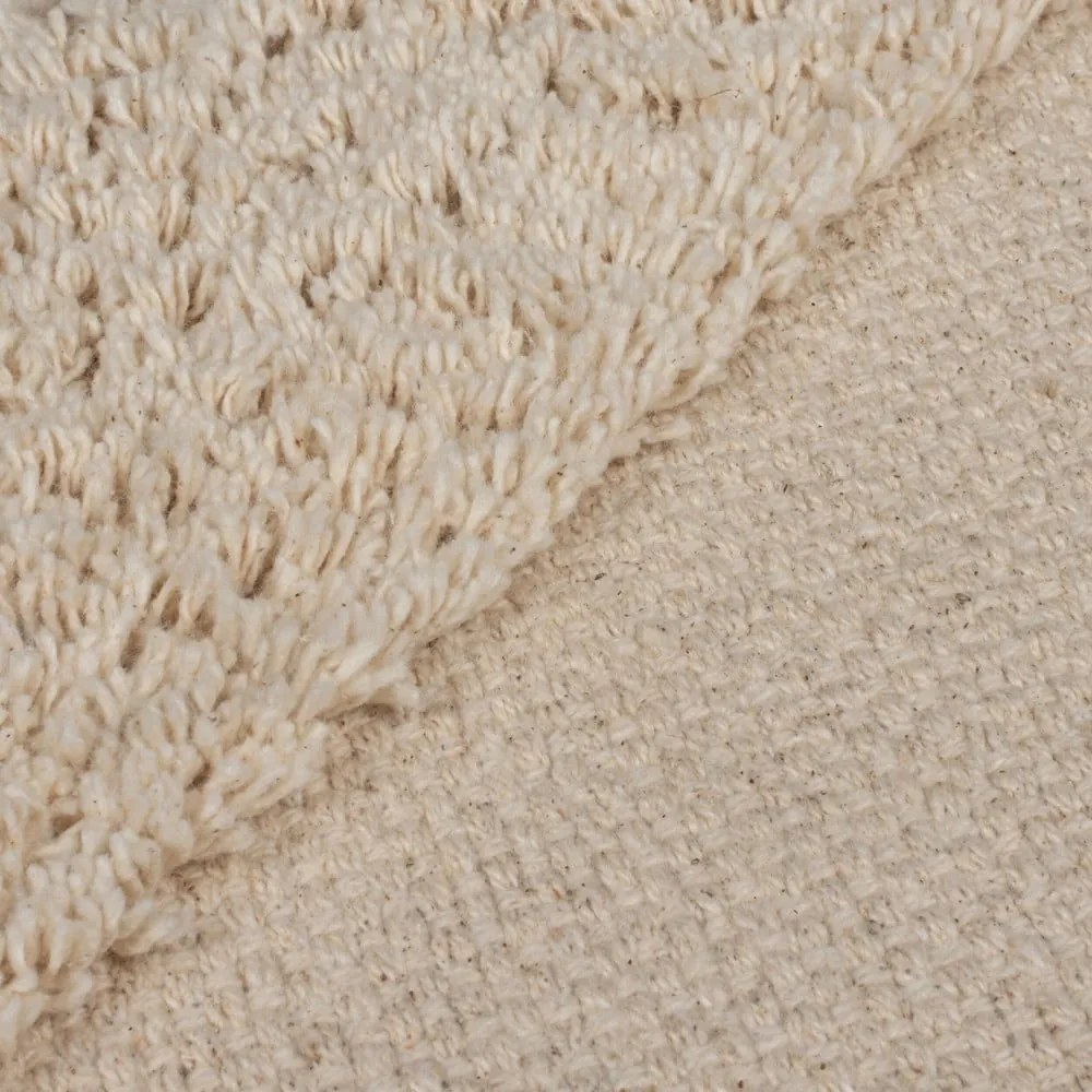 Bézs pamut szőnyeg 160x230 cm Tessa Diamond – Flair Rugs