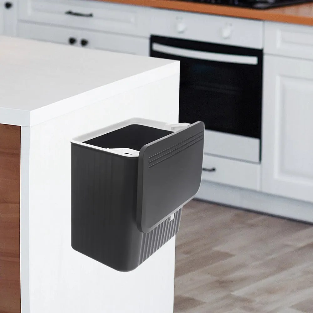 Fekete műanyag szemetes 13 l – Orion