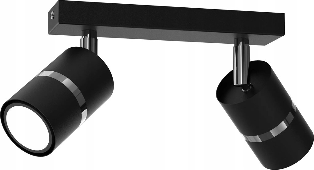 Mennyezeti Lámpa Kettős Sín Fém Led GU10