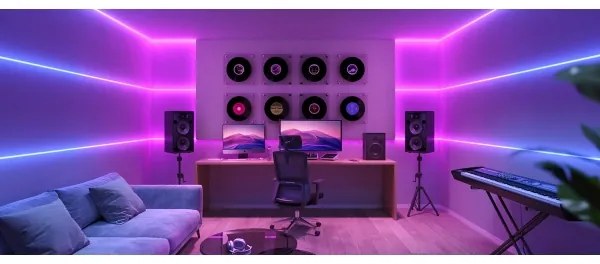 Govee - LED RGBICW Dimmelhető szalag COB 3780 diódák 3m Wi-Fi Matter