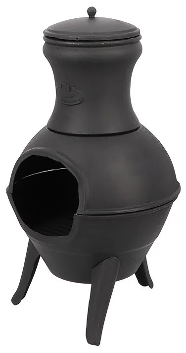 Öntöttvas teraszfűtő kályha, 70 cm