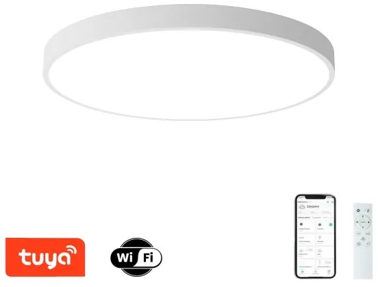Brilagi - Dimmelhető LED világítótest POOL SMART LED/128W/230V átm. 100 cm Wi-Fi Tuya fehér + távirányító