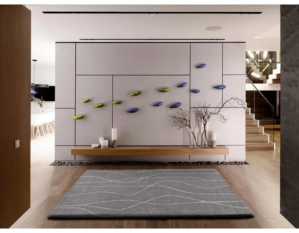 Szürke szőnyeg 160x230 cm Routa – Universal