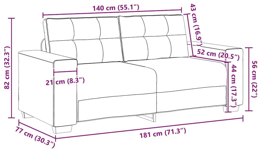 bordó bársony loveseat kanapé 140 cm