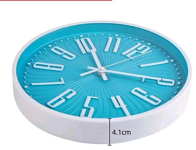29.7 Cm Falióra Vidám Színekben Fali Óra Sárga Világoskék Sötétkék Pink Lila Szürke