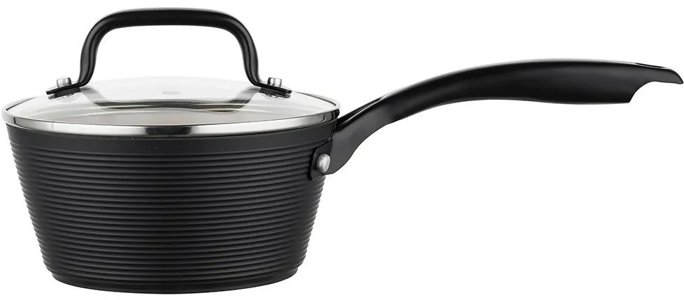 Florina Alumínium serpenyő Carina Black 1 l, 16 cm