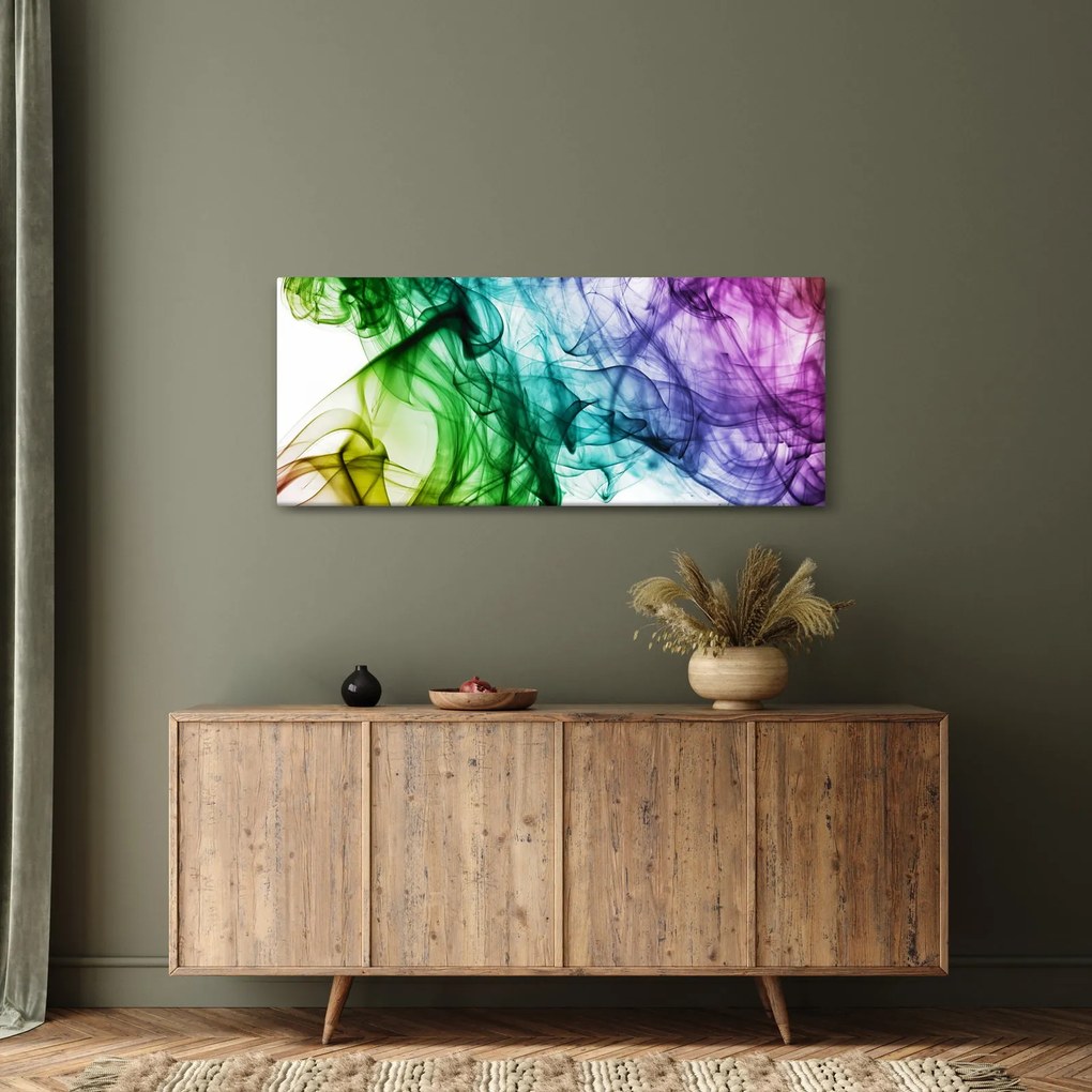 Kép - színes füst (120x50 cm)