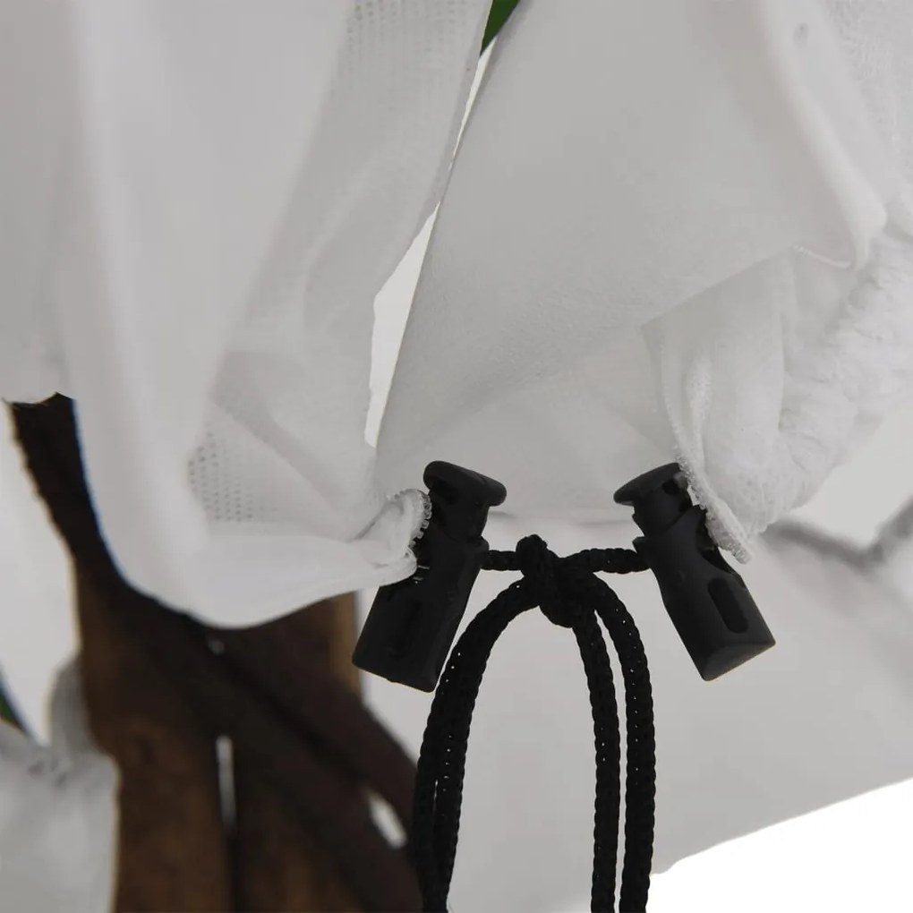 10 db növényvédő huzat cipzárral 70 g/m² 2,36 x 2 m