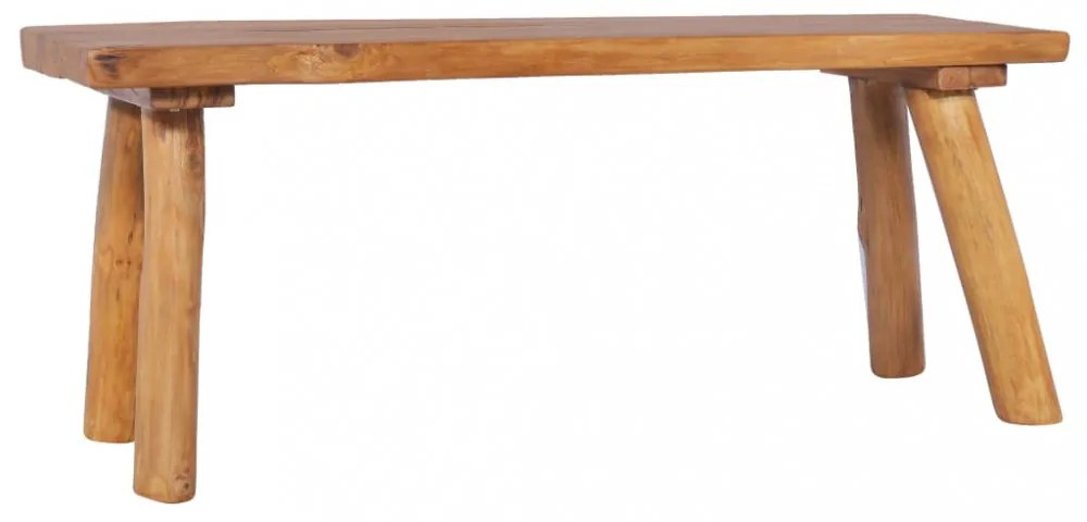 tömör tíkfa kerti pad 120 cm