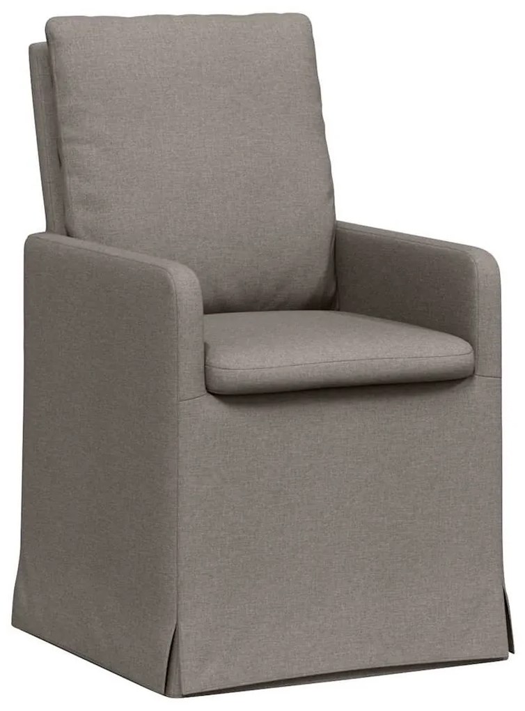 Étkező Székek 2 pcs Tópszínű 57 x 67 x 98 cm szövet