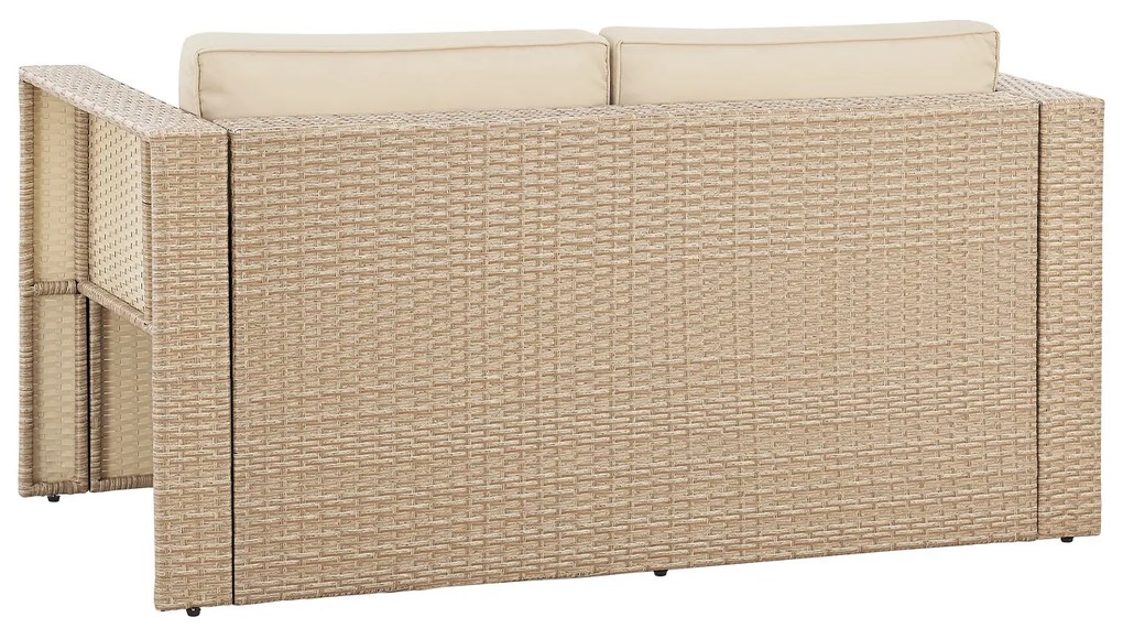 Juskys Salou polyrattan bútor szett - krém