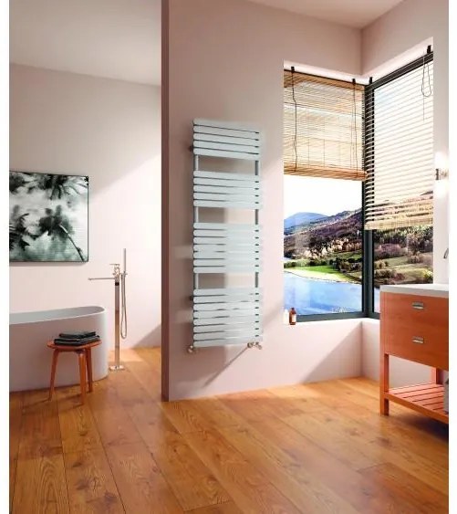 AREZZO design FLAT WHITE 1500x500 törölközőszárítós radiátor AR-FW15050