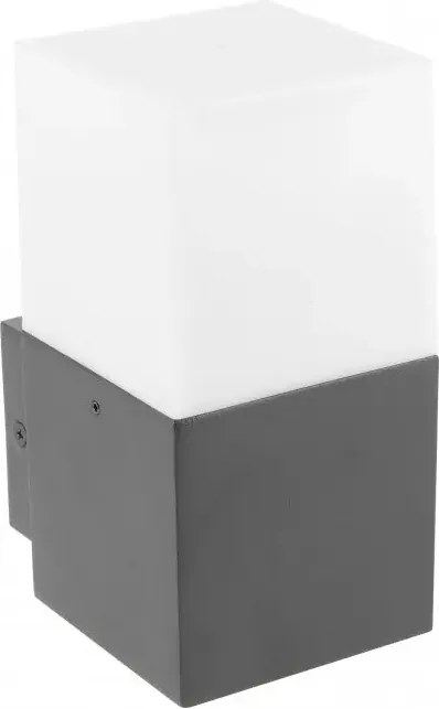 Largo kültéri kerti fali lámpa E27 IP44 grafit