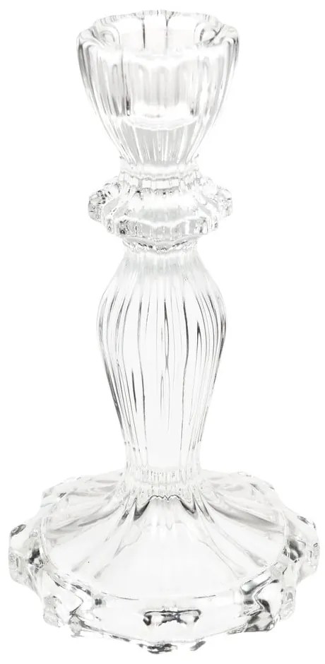 Magas üveg gyertyatartó - Rex London