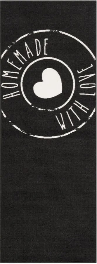 Homemade fekete futószőnyeg, 67 x 180 cm - NORTHRUGS
