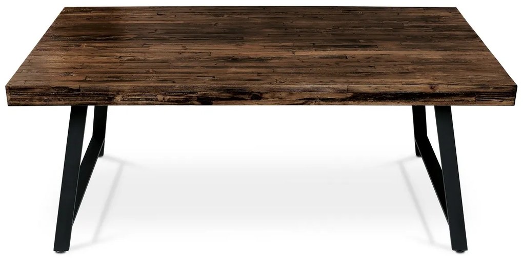 Tömörfa étkezőasztal 180 x 90 cm, fenyőfa