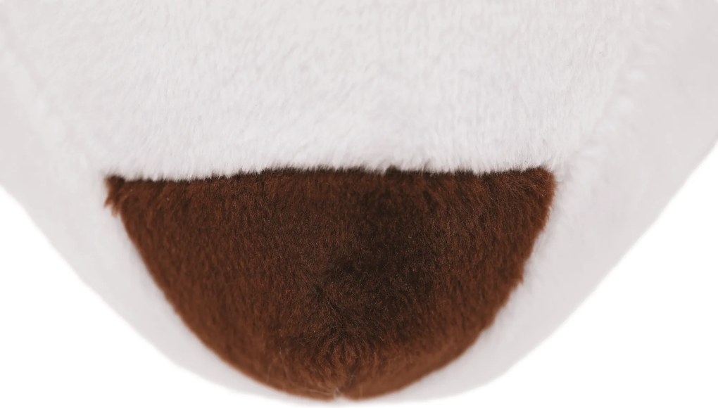 Zsámoly bárány alakban, Velvet szövet fehér/rózsaszín/természetes, LOLA