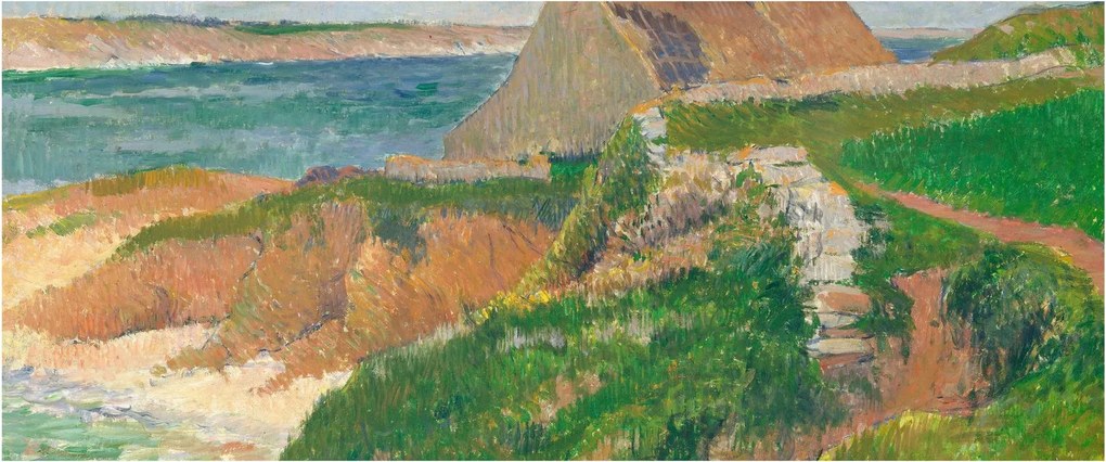 Kép - Henri Moret, The Island of Raguenez, Brittany, reprodukciók (120x50 cm)