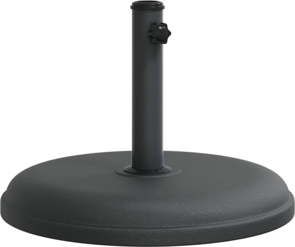 vidaXL kerek napernyőtalp Ø32/35/38 mm-es rúdhoz 15 kg