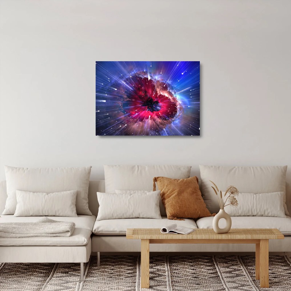 Kép - Az univerzum energiája (üvegen) (70x50 cm)