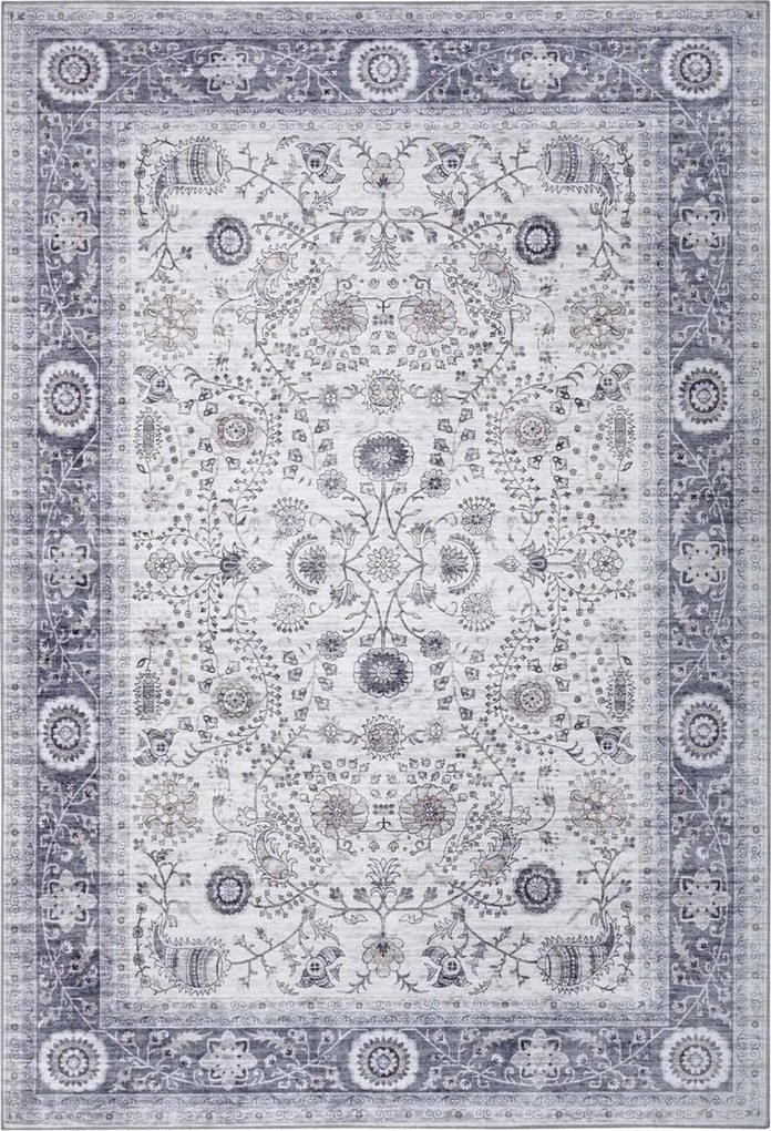 Keleti szőnyeg nappaliba,kék 200x290 cm