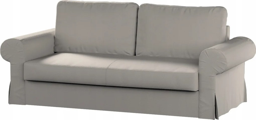 Backabro 3 személyes összecsukható kanapé huzat Ikea világos bézs bukla