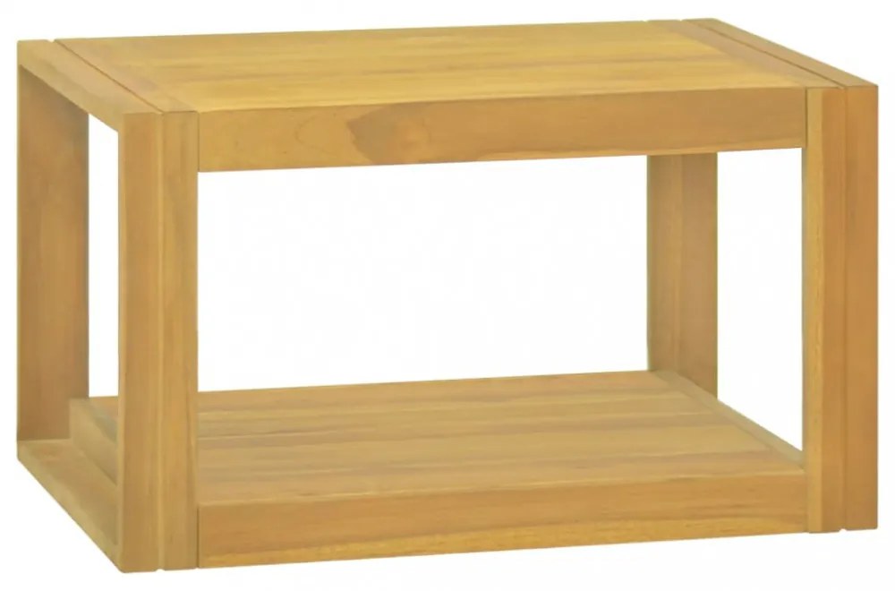 tömör tíkfa falra szerelhető fürdőszobaszekrény 60 x 45 x 35 cm