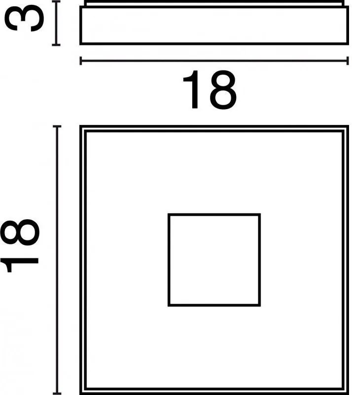 NOVOLUX 569B-L0112B-01 VIENA Modern Kültéri Mennyezeti Lámpa Fehér LED IP65
