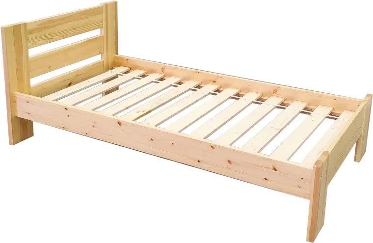 Nobis tömör fenyő ágykeret 90x200