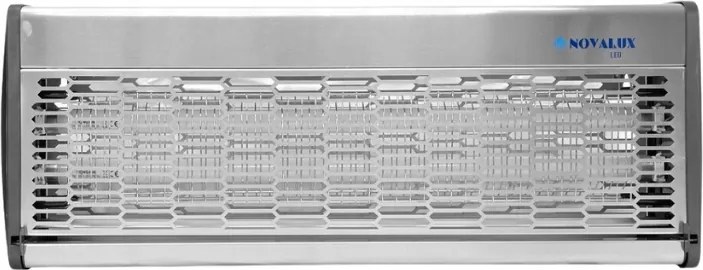 Led rovarölő lámpa 2x10W rozsdamentes B20F Novalux Haccp