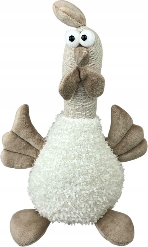 Ülő tyúk plüss dekoráció Húsvét díszek 34,5 cm