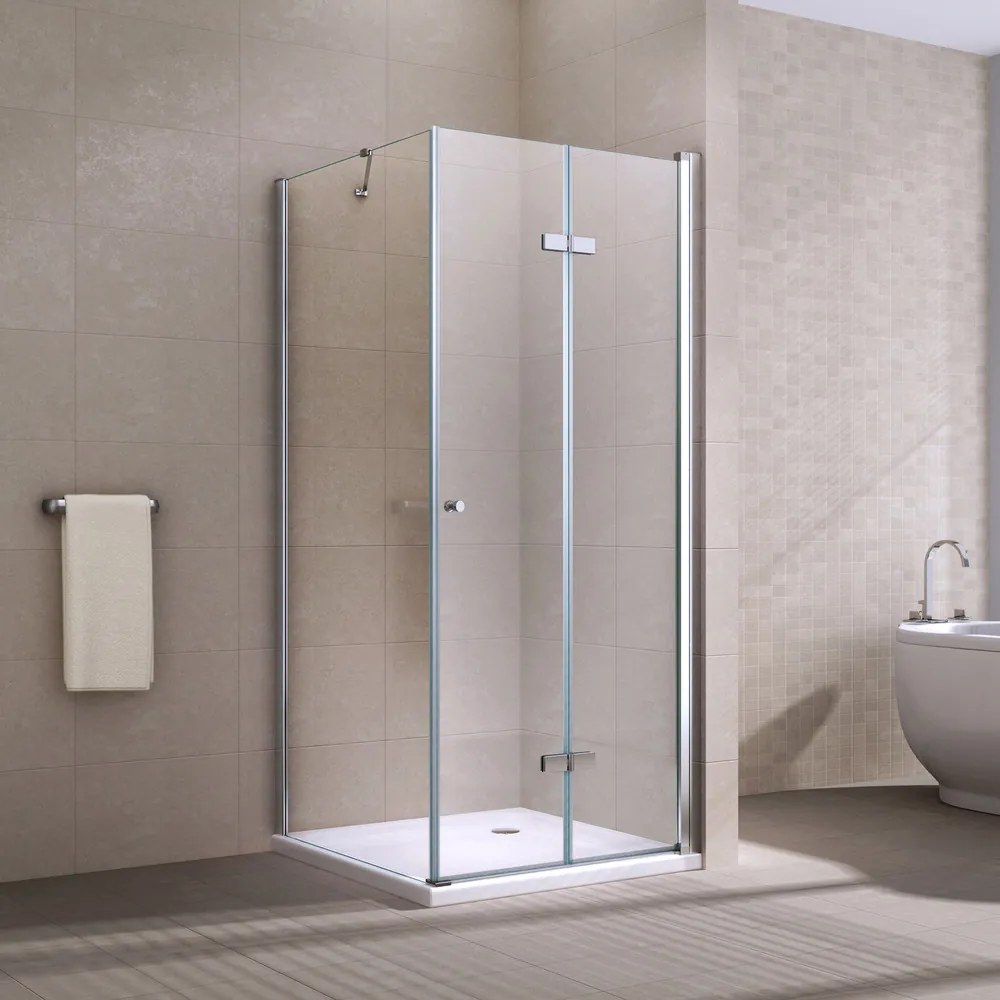 Cordoba || Duo zuhanykabin 90x90, 195cm, 6mm, NANO