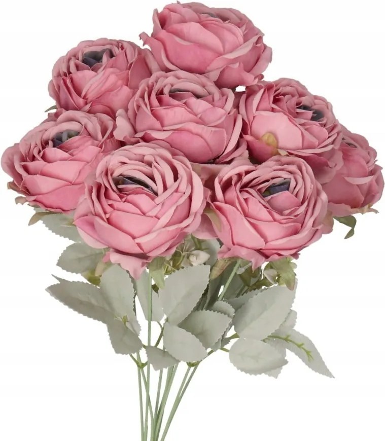 Művirág Növények Rózsa Csokor Sűrű XXL 50CM