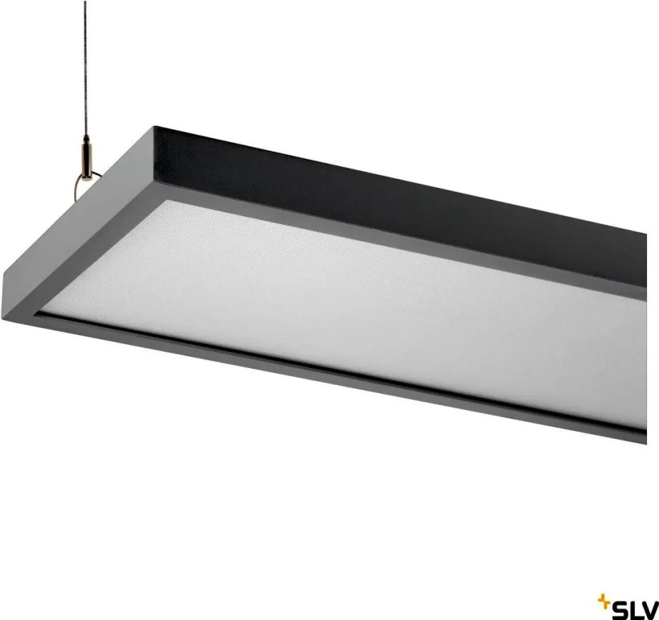 SLV 1007473 WORKLIGHT Modern Led Függesztett Lámpa Szürke LED IP20