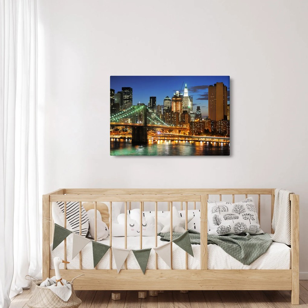 Kép - Híd New Yorkkal (90x60 cm)