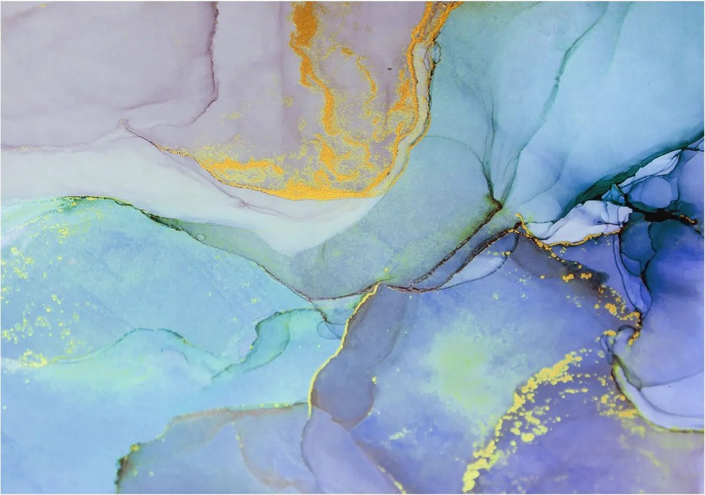 Fali fotótapéta Flizelin a szobába Akvarell formák 208x146 Ragasztó