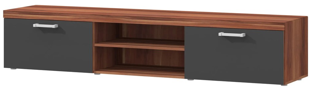 TV asztal/szekrény Salford S8 (szilva + grafit). Akció -15%. 606015