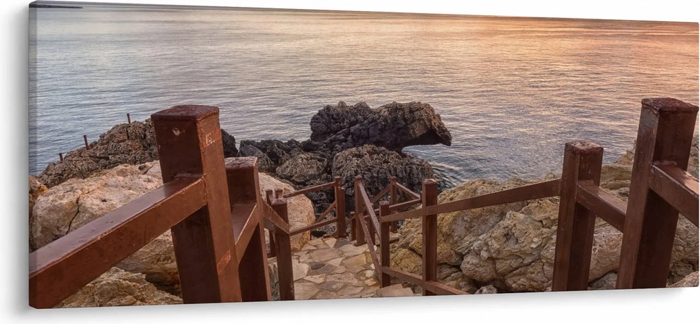 Kép - Ereszkedés a tengerhez (120x50 cm)