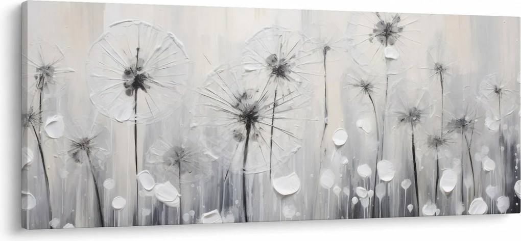 Kép - Pitypang, festés (120x50 cm)