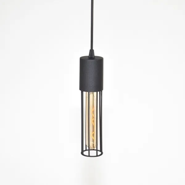 Csillár zsinóron MELODY 2xE27/15W/230V fekete