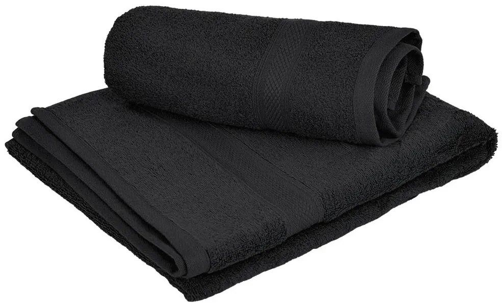 CLARYSSE ELEGANCE kéztörlő 60x110 cm antracit, 100% pamut