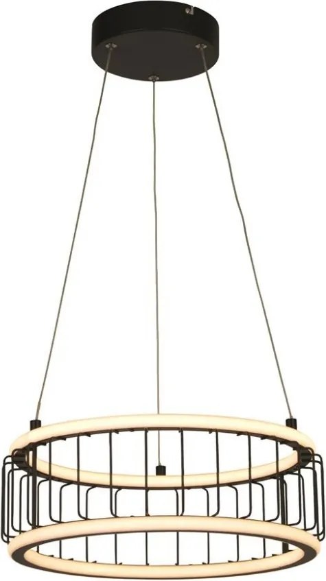 Függeszték Fekete CIRCOLO SEARCHLIGHT 54213-1BK