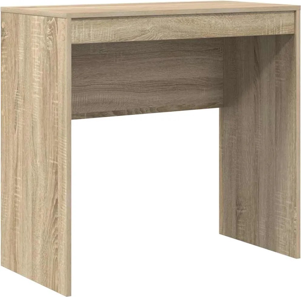 vidaXL Asztal Sonoma tölgy 80 x 40 x 76 cm