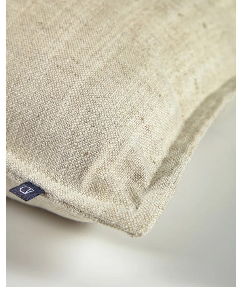 Lenkeverék párnahuzat 45x45 cm Blok – Kave Home